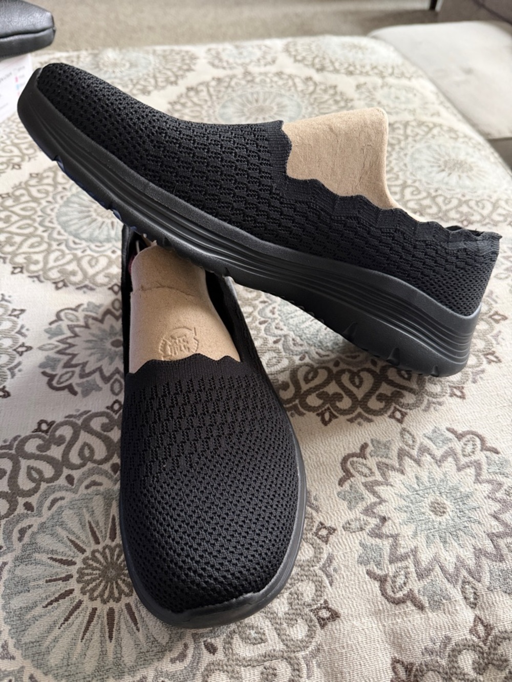 Skechers Bedfford- Sweet Like You Women's Black Slip-On Flats